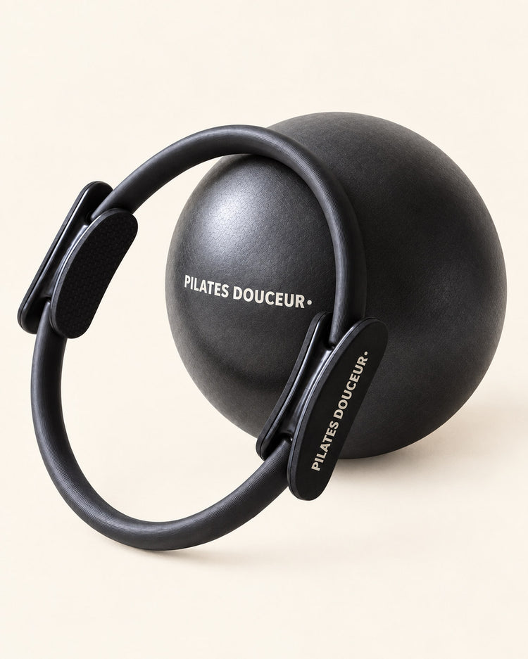 Duo Pilates — Balle & anneau — vue studio 1