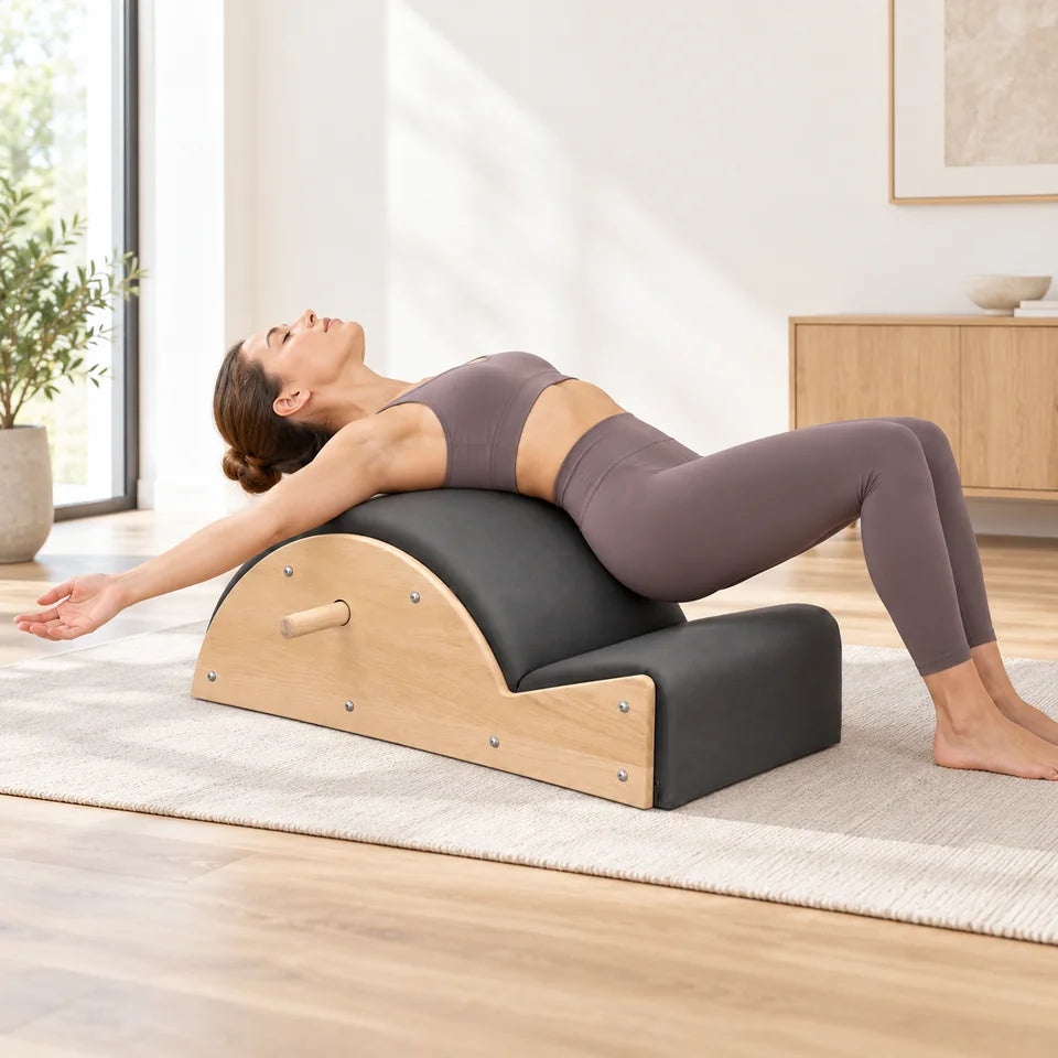 Arc Pilates en chêne — vue 5 — en situation — exercice