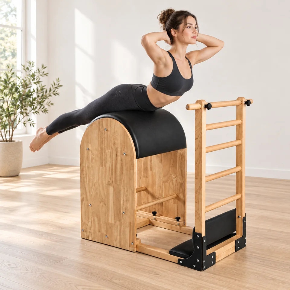 Ladder Barrel réglable — vue 3 — en situation — séance à la maison