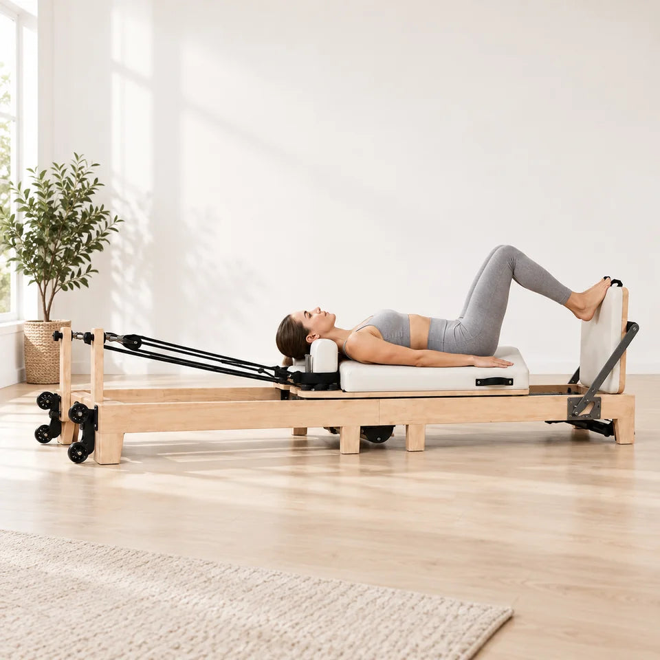 Reformer Pliable Bois — vue 4 — en situation — séance au salon