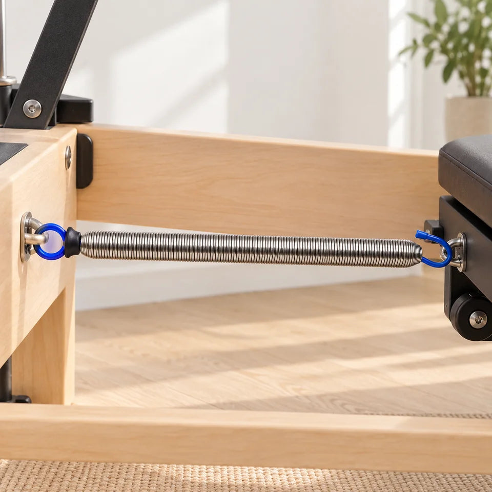 Ressort pour reformer — vue 3 — en situation — monté sur un reformer