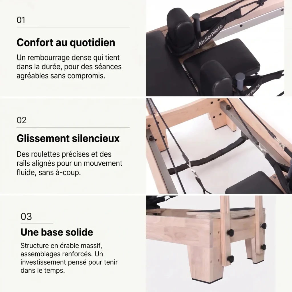 Wooden Studio Reformer – view 21
