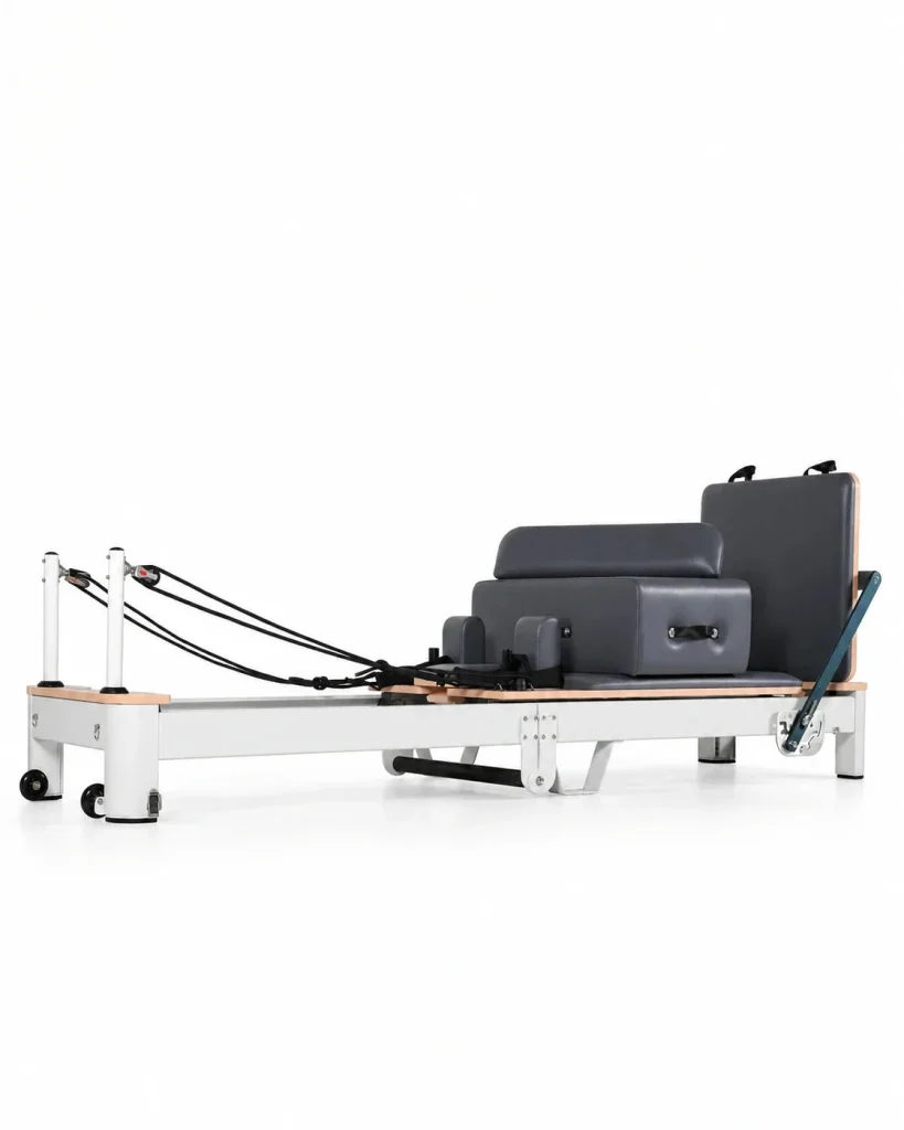 Sammenklappelig pilates reformer i aluminium – billede 11
