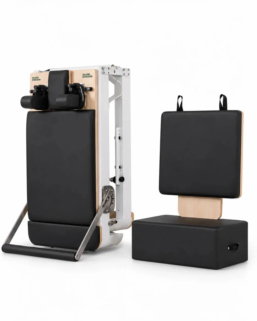 Sammenklappelig pilates reformer i aluminium – billede 3