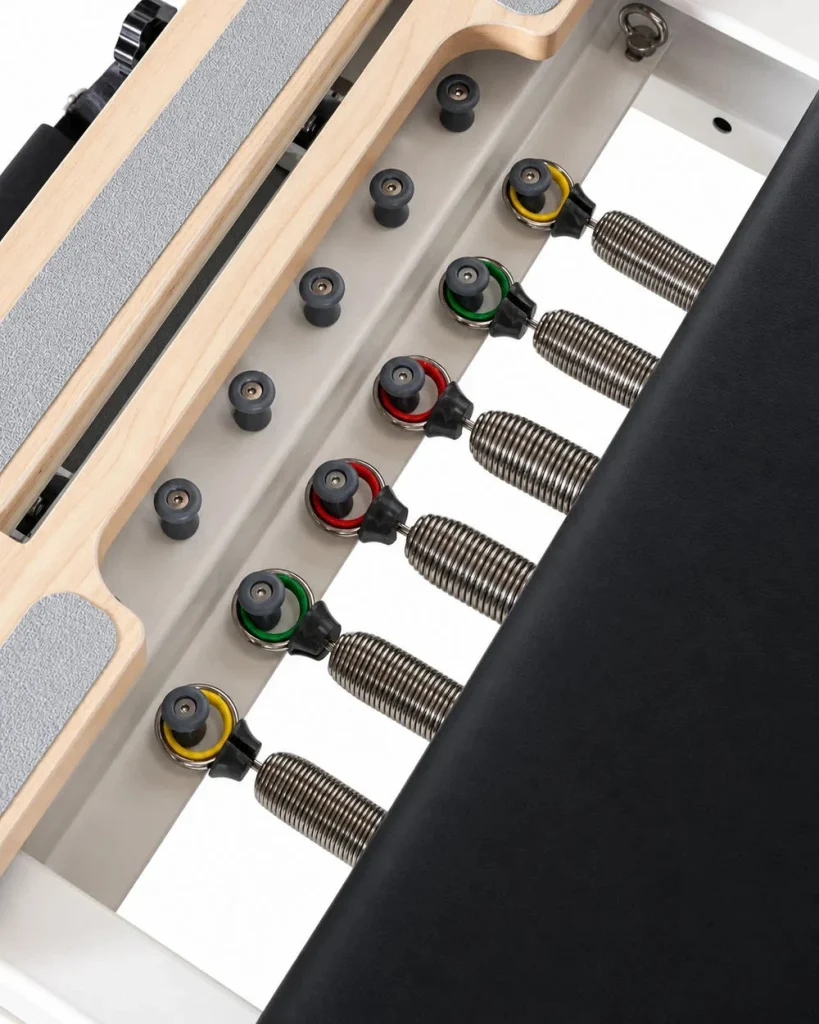 Sammenklappelig pilates reformer i aluminium – billede 9