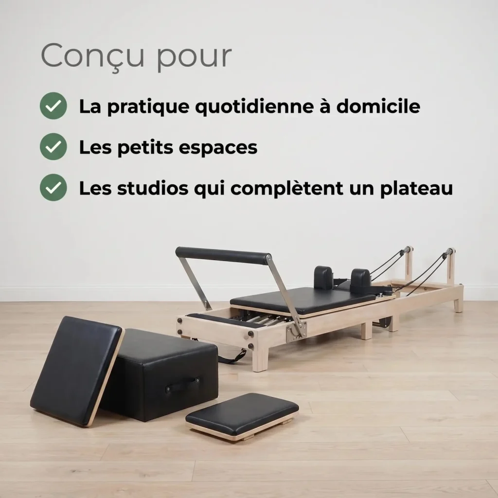 Wooden Folding Reformer – view 6