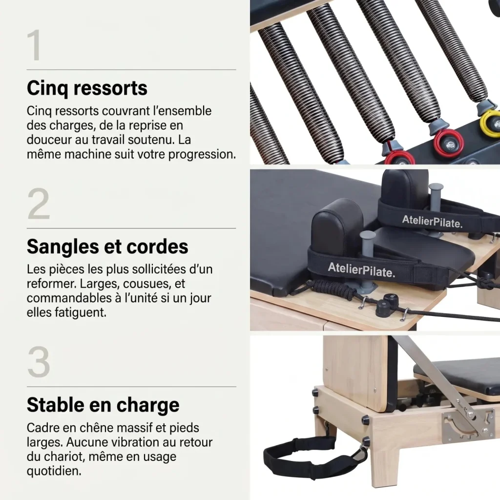 Wooden Folding Reformer – view 16